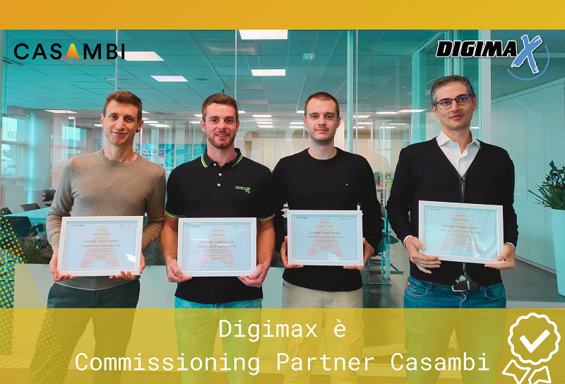 Digimax è partner certificato Casambi per l'Italia